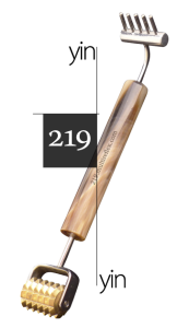 No. 219 - Small Rake with Toothed Brass Cylinder ($48)