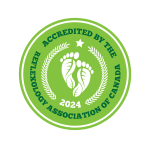 Reflexology Association of Canada Accredited 2024 Logo